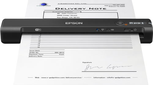 Epson WorkForce ES-60W Handheld scanner 600 x 600 DPI A4 Black