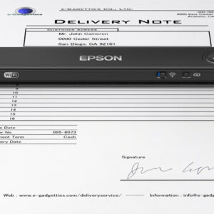 Epson WorkForce ES-60W Handheld scanner 600 x 600 DPI A4 Black Epson WorkForce ES-60W Handheld scanner 600 x 600 DPI A4 Black