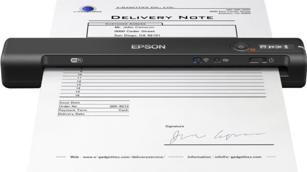 Epson WorkForce ES-60W Handheld scanner 600 x 600 DPI A4 Black