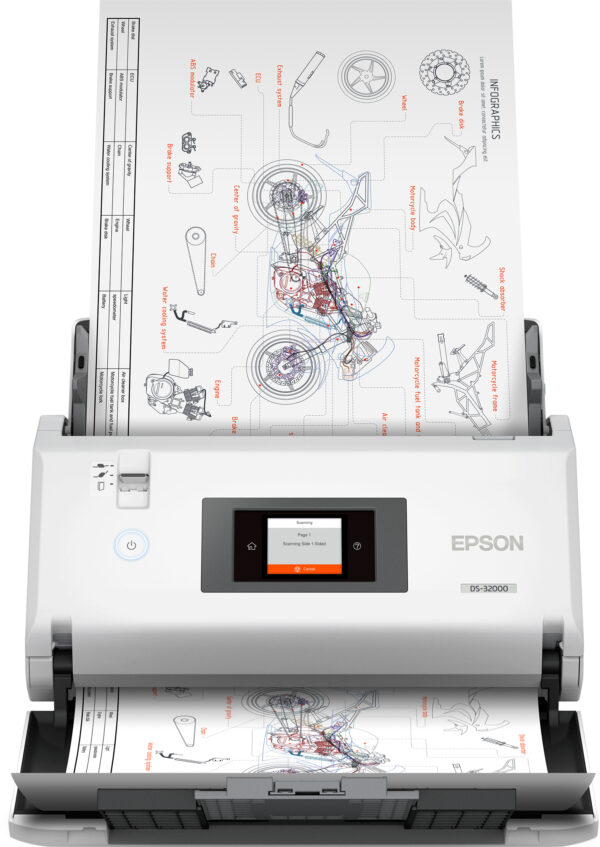 Epson WorkForce DS-32000 Solutions Edition Business card scanner 600