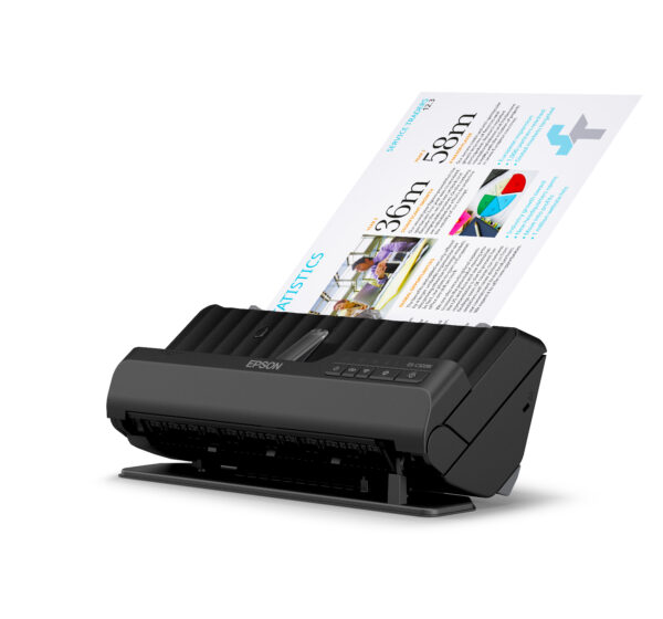 Epson ES-C320W ADF + Sheet-fed scanner 600 x 600 DPI A4 Black