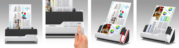Epson DS-C490 Sheet-fed scanner 600 x 600 DPI A4 Black, Grey Epson DS-C490 Sheet-fed scanner 600 x 600 DPI A4 Black, Grey