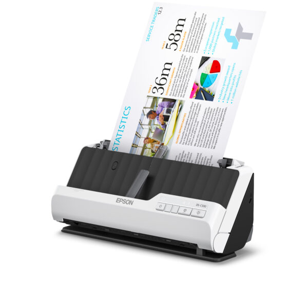 Epson DS-C330 ADF + Sheet-fed scanner 600 x 600 DPI A4 Black, White
