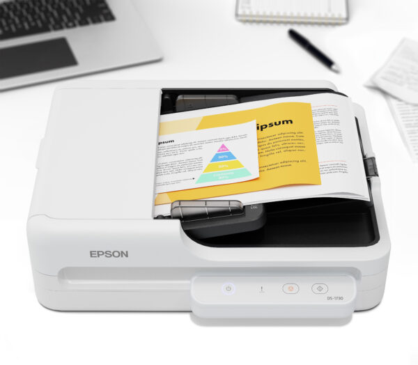 Epson WorkForce DS-1730 Flatbed & ADF scanner 1200 x 1200 DPI A4