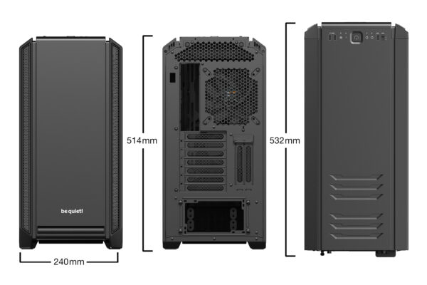 be quiet! Silent Base 601 Midi Tower Black be quiet! Silent Base 601 Midi Tower Black