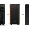 be quiet! Pure Base 600 Window Midi Tower Black, Orange be quiet! Pure Base 600 Window Midi Tower Black, Orange