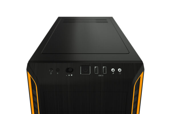 be quiet! Pure Base 600 Window Midi Tower Black, Orange be quiet! Pure Base 600 Window Midi Tower Black, Orange