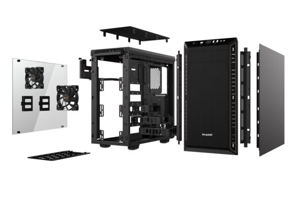 be quiet! Pure Base 600 Window Midi Tower Black be quiet! Pure Base 600 Window Midi Tower Black