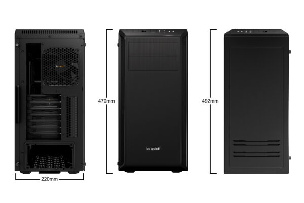 be quiet! Pure Base 600 Window Midi Tower Black be quiet! Pure Base 600 Window Midi Tower Black