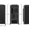 be quiet! Silent Base 802 Window Black Midi Tower be quiet! Silent Base 802 Window Black Midi Tower