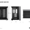 be quiet! LIGHT BASE 600 DX Black Midi Tower