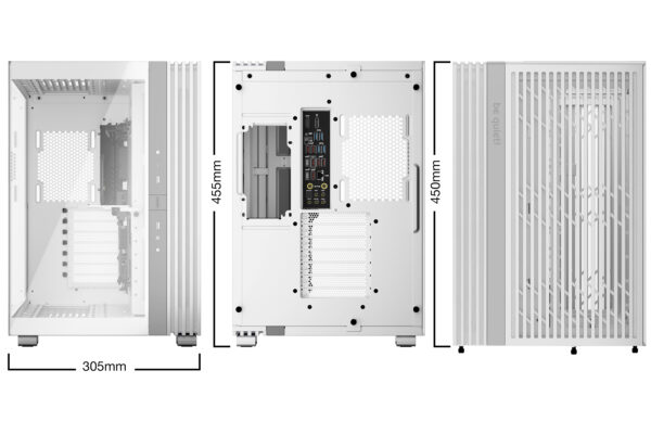 be quiet! LIGHT BASE 600 DX White Midi Tower be quiet! LIGHT BASE 600 DX White Midi Tower