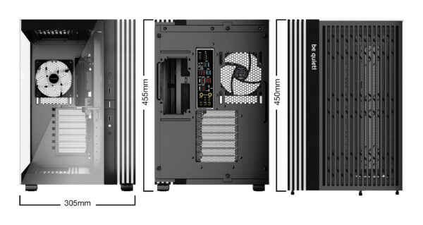 be quiet! LIGHT BASE 600 DX Black Midi Tower