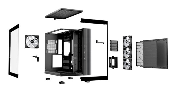 be quiet! LIGHT BASE 600 DX Black Midi Tower
