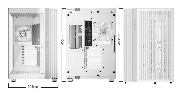 be quiet! LIGHT BASE 600 LX White Midi Tower be quiet! LIGHT BASE 600 LX White Midi Tower