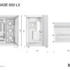 be quiet! LIGHT BASE 600 LX White Midi Tower be quiet! LIGHT BASE 600 LX White Midi Tower