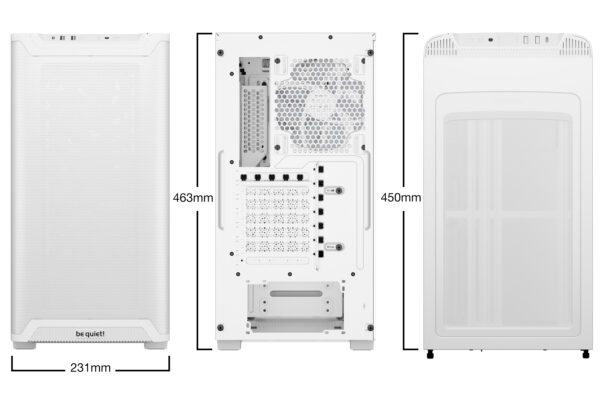 be quiet! Pure Base 501 LX White Midi Tower