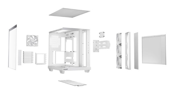 be quiet! Light Base 500 LX White Midi Tower