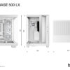 be quiet! Light Base 500 LX White Midi Tower