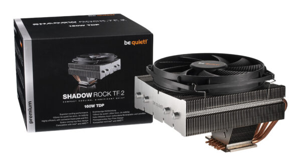 be quiet! Shadow Rock TF 2 Processor Cooler 13.5 cm Black, Copper, be quiet! Shadow Rock TF 2 Processor Cooler 13.5 cm Black, Copper,
