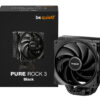 be quiet! Pure Rock 3 Black Processor Air cooler 12 cm 1 pc(s) be quiet! Pure Rock 3 Black Processor Air cooler 12 cm 1 pc(s)