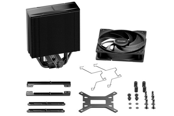 be quiet! Pure Rock 3 Black Processor Air cooler 12 cm 1 pc(s) be quiet! Pure Rock 3 Black Processor Air cooler 12 cm 1 pc(s)