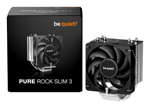 be quiet! Pure Rock Slim 3 Processor Air cooler 10 cm Silver 1 pc(s) be quiet! Pure Rock Slim 3 Processor Air cooler 10 cm Silver 1 pc(s)