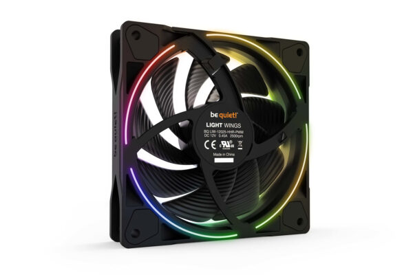 be quiet! Light Wings 120mm ARGB PWM High Speed Fan Black be quiet! Light Wings 120mm ARGB PWM High Speed Fan Black