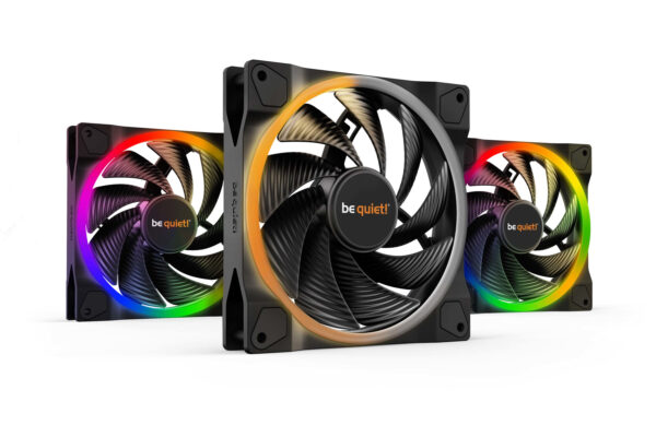 be quiet! Light Wings 140mm ARGB PWM High Speed Fan Black 3 Pack be quiet! Light Wings 140mm ARGB PWM High Speed Fan Black 3 Pack