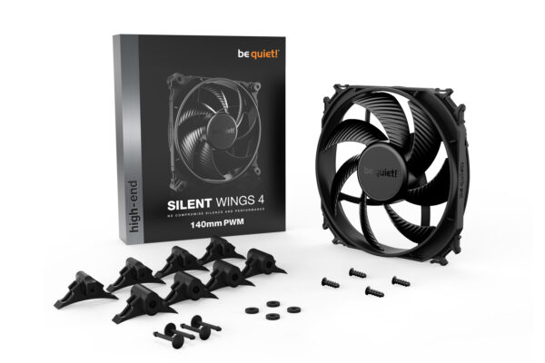 be quiet! SILENT WINGS 4 | 140mm PWM Computer case Fan 14 cm Black 1