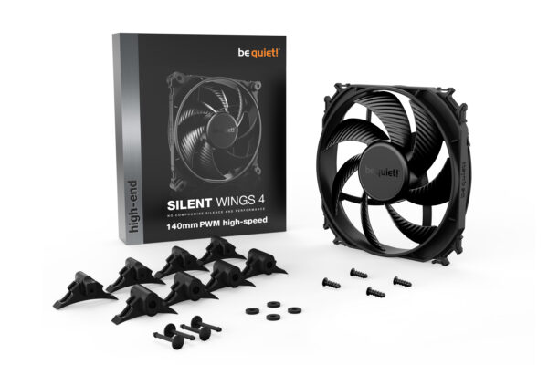 be quiet! SILENT WINGS 4 | 140mm PWM Computer case Fan 14 cm Black 1