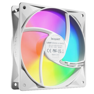 be quiet! LIGHT WINGS LX 120mm PWM 3-Pack White Computer case Fan 12 be quiet! LIGHT WINGS LX 120mm PWM 3-Pack White Computer case Fan 12