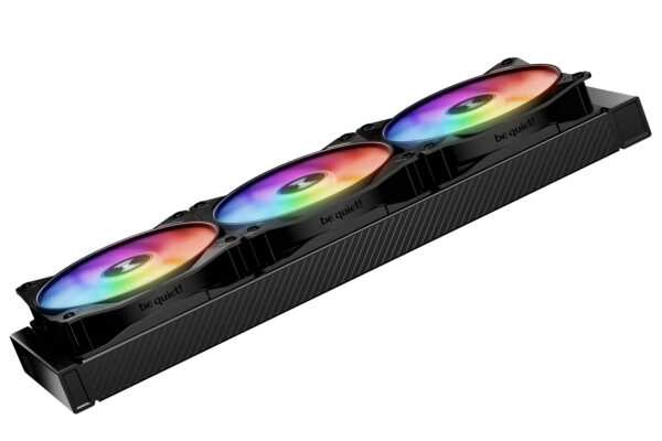 be quiet! LIGHT WINGS LX 120mm PWM High Speed 3-Pack Black Computer
