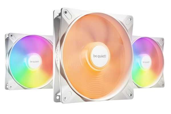 be quiet! LIGHT WINGS LX 140mm PWM 3-Pack White Computer case Fan 14 be quiet! LIGHT WINGS LX 140mm PWM Computer case Fan 14 cm Black 1