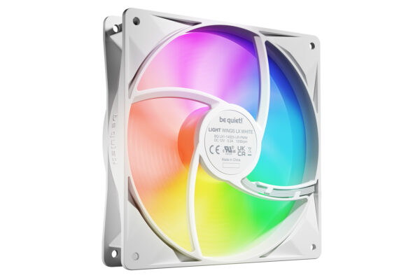 be quiet! LIGHT WINGS LX 140mm PWM 3-Pack White Computer case Fan 14 be quiet! LIGHT WINGS LX 140mm PWM 3-Pack White Computer case Fan 14