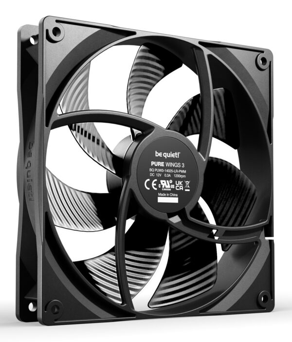 be quiet! Pure Wings 3 140mm | PWM Triple Pack Computer case Fan 14 be quiet! Pure Wings 3 140mm | PWM Triple Pack Computer case Fan 14