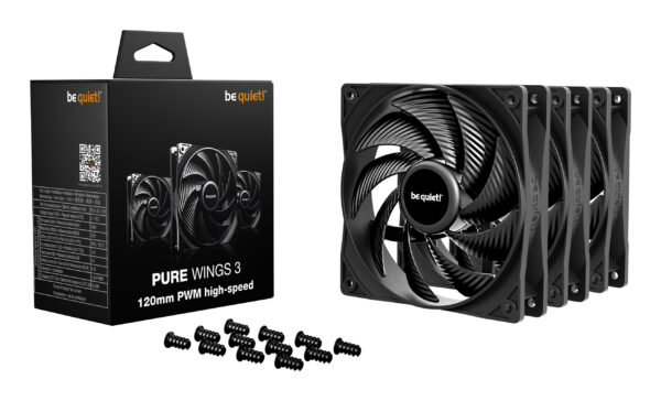 be quiet! Pure Wings 3 120mm | PWM high-speed Triple Pack Computer be quiet! Pure Wings 3 120mm | PWM high-speed Triple Pack Computer