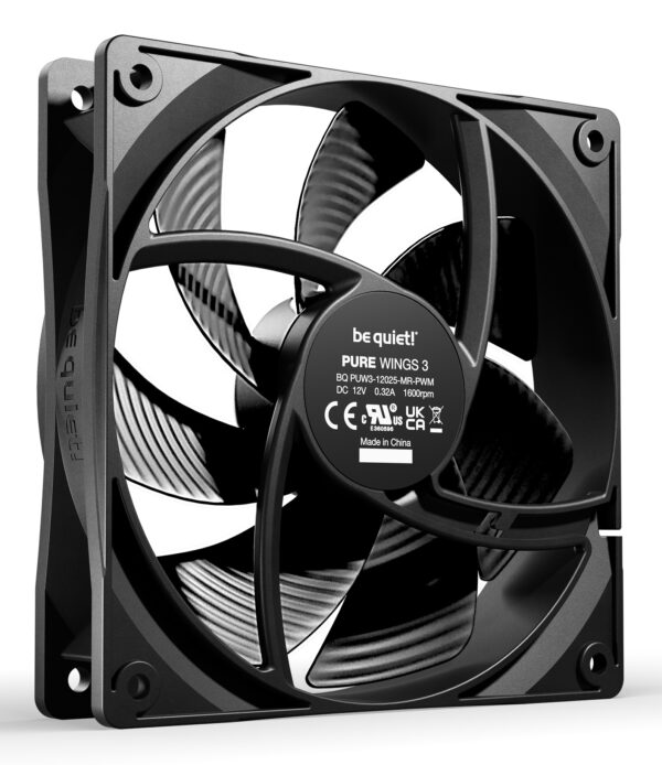 be quiet! Pure Wings 3 120mm | PWM Triple Pack Computer case Fan 12 be quiet! Pure Wings 3 120mm | PWM Triple Pack Computer case Fan 12