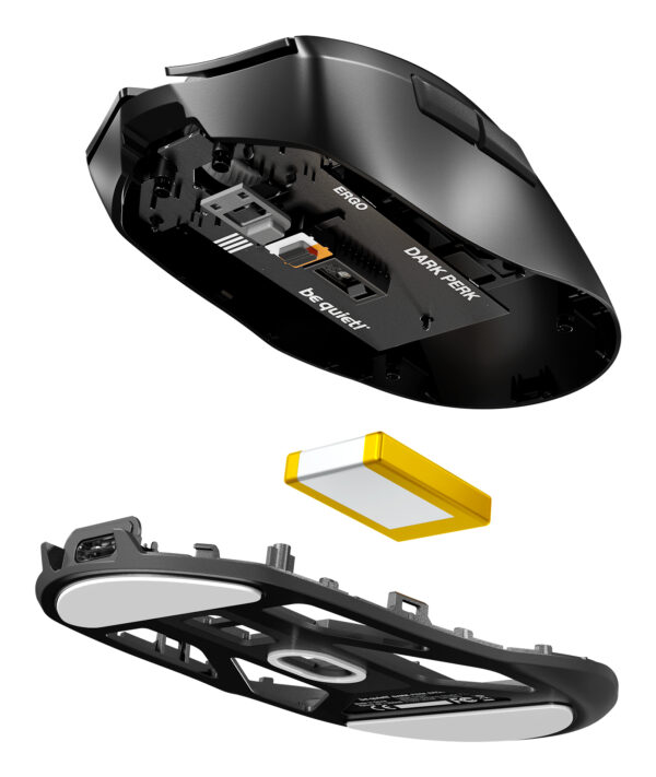 be quiet! Dark Perk | Ergo mouse Gaming Right-hand RF Wireless + USB be quiet! Dark Perk | Ergo mouse Gaming Right-hand RF Wireless + USB