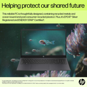 HP 15-fd0073na Intel® Core™ i3 i3-N305 Laptop 39.6 cm (15.6") Full HD 15-FD0073NA I3-N305 8G 512GB W11 SLV