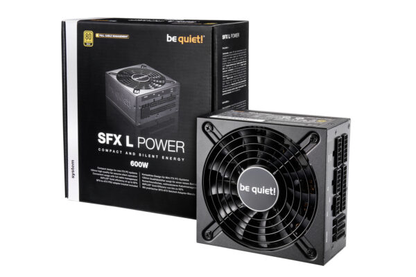 be quiet! SFX L Power power supply unit 600 W 20+4 pin ATX Black be quiet! SFX L Power power supply unit 600 W 20+4 pin ATX Black