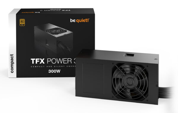be quiet! TFX Power 3 300W Gold power supply unit 20+4 pin ATX Black be quiet! TFX Power 3 300W Gold power supply unit 20+4 pin ATX Black