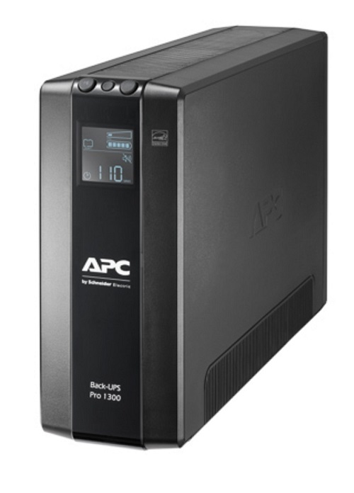 APC Back-UPS Pro, 1300VA/780W, Tower, 230V, 8x IEC C13 outlets, AVR, APC Back-UPS Pro, 1300VA/780W, Tower, 230V, 8x IEC C13 outlets, AVR, LCD, User Replaceable Battery