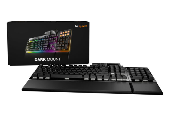 be quiet! Dark Mount Silent Linear UK ISO keyboard Gaming USB QWERTY be quiet! Dark Mount Silent Tactile UK ISO keyboard Gaming USB QWERTY
