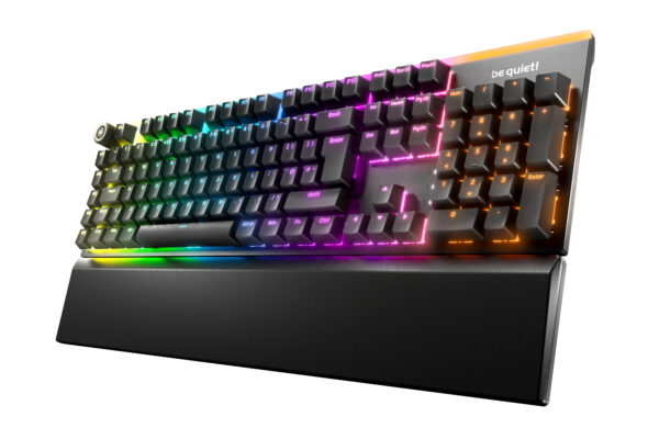 be quiet! Light Mount Silent Tactile UK ISO keyboard Gaming USB be quiet! Light Mount Silent Linear UK ISO keyboard Gaming USB QWERTY
