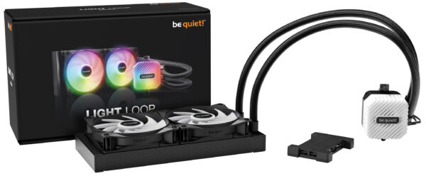 be quiet! LIGHT LOOP 240mm Black Processor All-in-one liquid cooler be quiet! LIGHT LOOP 240mm Black Processor All-in-one liquid cooler