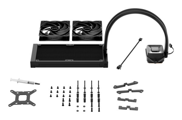 be quiet! PURE LOOP 3 Processor All-in-one liquid cooler 12 cm Black