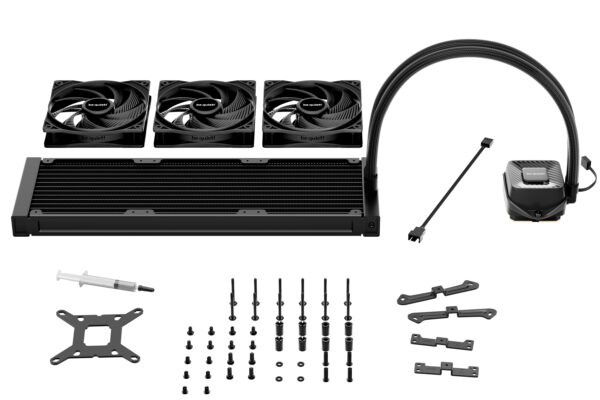 be quiet! PURE LOOP 3 Processor All-in-one liquid cooler 12 cm Black