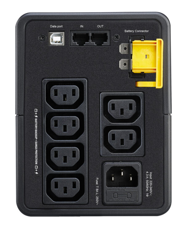 APC Back-UPS, 950VA, Tower, 230V, 6x IEC C13 outlets, AVR APC Back-UPS, 950VA, Tower, 230V, 6x IEC C13 outlets, AVR