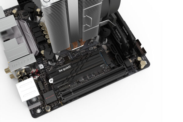 be quiet! MC1 Solid-state drive Heatsink/Radiator Black 1 pc(s)
